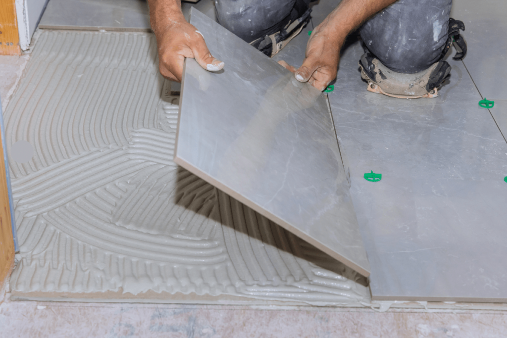 how to tile a bathroom